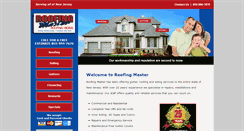 Desktop Screenshot of njroofingmaster.com